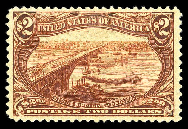 Prices of US Stamp Scott Catalog # 293: US$2.00 1898 Trans Mississippi Exposition. Matthew Bennett International, Sep 2012, Sale 346, Lot 773
