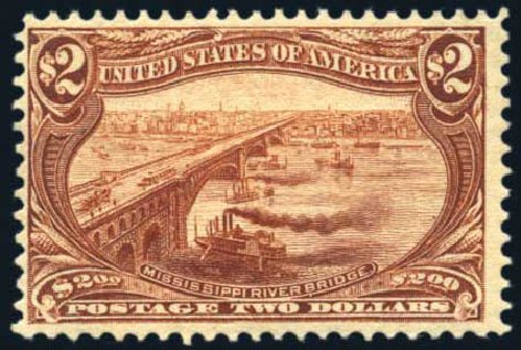 Costs of US Stamp Scott Catalogue 293 - 1898 US$2.00 Trans Mississippi Exposition. Harmer-Schau Auction Galleries, Aug 2011, Sale 90, Lot 1436