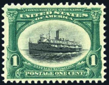 Costs of US Stamp Scott Catalogue #294 - 1901 1c Pan American Exposition. Harmer-Schau Auction Galleries, Jun 2008, Sale 78, Lot 1494