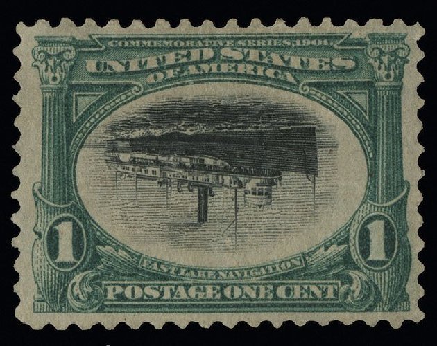 Costs of US Stamps Scott Catalog # 294: 1901 1c Pan American Exposition. Spink Shreves Galleries, Aug 2013, Sale 144, Lot 194
