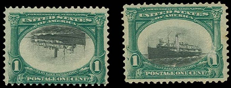 Price of US Stamp Scott Cat. 294 - 1c 1901 Pan American Exposition. H.R. Harmer, Oct 2014, Sale 3006, Lot 1302