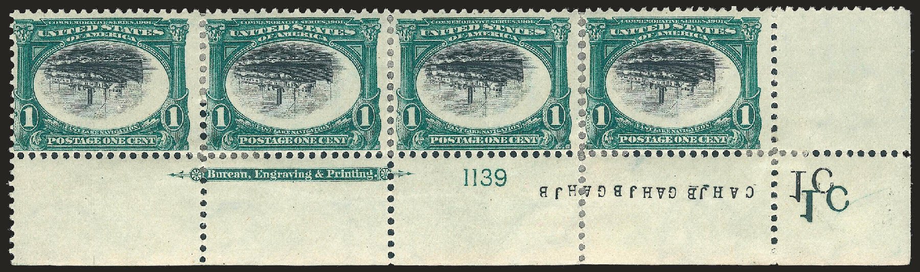 Costs of US Stamps Scott Catalog # 294: 1c 1901 Pan American Exposition. Robert Siegel Auction Galleries, Jun 2010, Sale 989, Lot 173