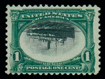 Price of US Stamps Scott Catalogue #294: 1901 1c Pan American Exposition. Matthew Bennett International, Dec 2007, Sale 325, Lot 1866