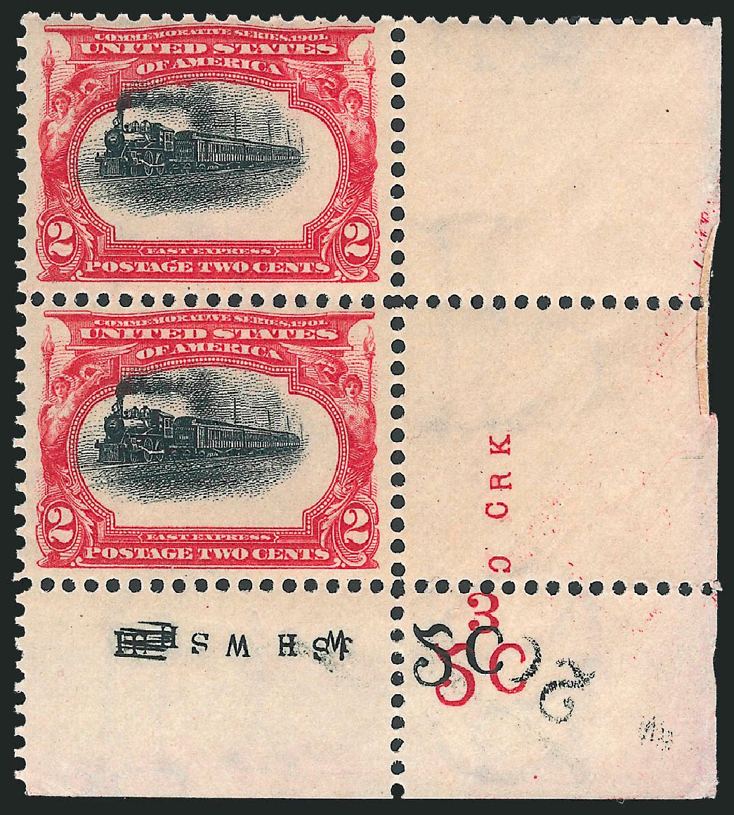 Costs of US Stamp Scott 295: 2c 1901 Pan American Exposition. Robert Siegel Auction Galleries, Mar 2011, Sale 1007, Lot 2577