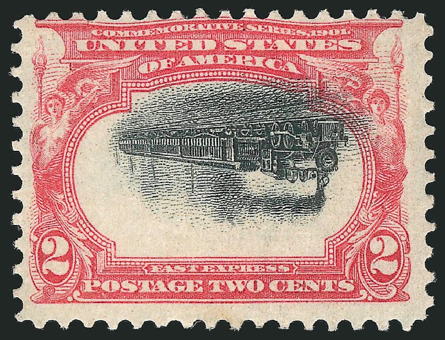 US Stamps Prices Scott Cat. 295: 1901 2c Pan American Exposition. Robert Siegel Auction Galleries, Oct 2014, Sale 1082, Lot 437