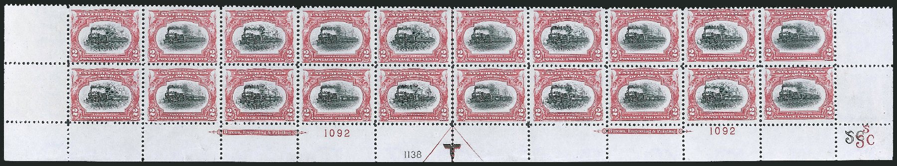 US Stamps Prices Scott Catalog # 295 - 2c 1901 Pan American Exposition. Robert Siegel Auction Galleries, Apr 2009, Sale 971, Lot 1277