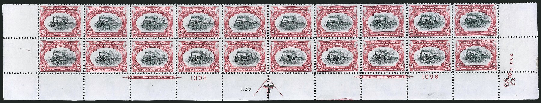 Values of US Stamps Scott Catalog # 295: 2c 1901 Pan American Exposition. Robert Siegel Auction Galleries, Apr 2009, Sale 971, Lot 1287