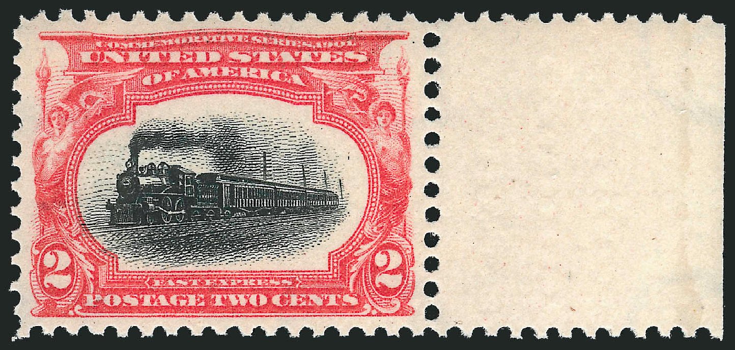 US Stamp Value Scott Catalog #295: 1901 2c Pan American Exposition. Robert Siegel Auction Galleries, Jun 2012, Sale 1026, Lot 1358