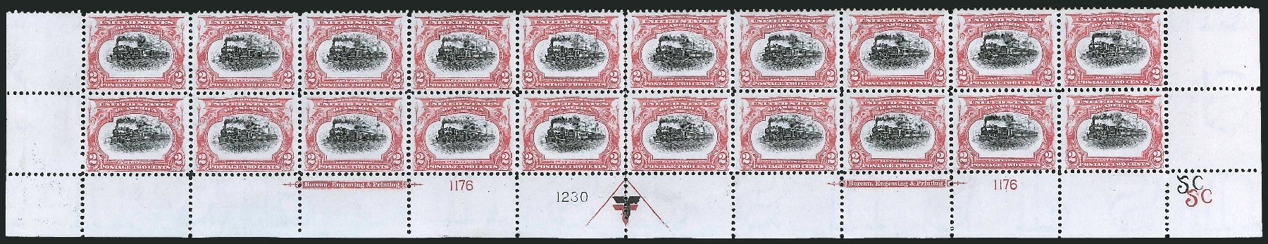 Costs of US Stamps Scott Catalogue # 295 - 1901 2c Pan American Exposition. Robert Siegel Auction Galleries, Nov 2013, Sale 1061, Lot 3808