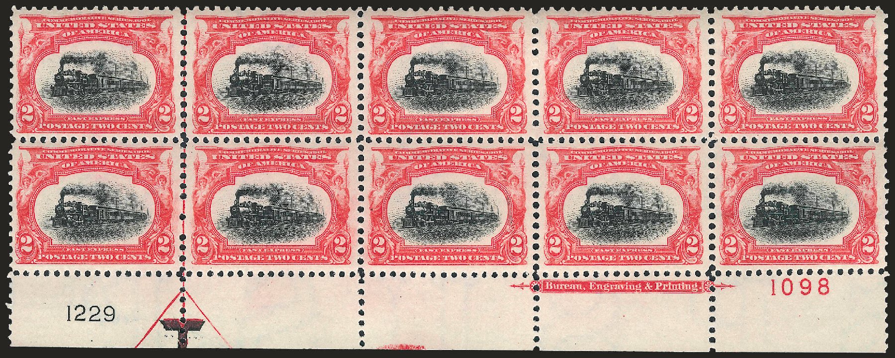 Costs of US Stamps Scott Catalogue #295 - 2c 1901 Pan American Exposition. Robert Siegel Auction Galleries, Dec 2008, Sale 967, Lot 4498