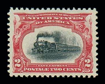 US Stamps Value Scott # 295 - 2c 1901 Pan American Exposition. Matthew Bennett International, Dec 2007, Sale 325, Lot 1879