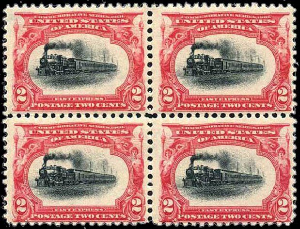 US Stamp Values Scott Catalogue #295: 2c 1901 Pan American Exposition. Harmer-Schau Auction Galleries, Apr 2009, Sale 81, Lot 589