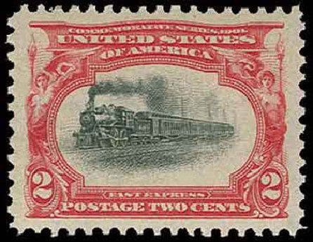 US Stamps Values Scott Catalogue #295: 1901 2c Pan American Exposition. H.R. Harmer, Nov 2013, Sale 3004, Lot 1219