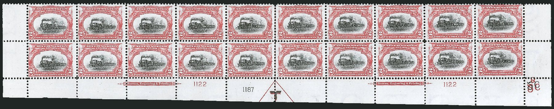 Cost of US Stamps Scott Cat. # 295: 1901 2c Pan American Exposition. Robert Siegel Auction Galleries, Apr 2009, Sale 971, Lot 1319