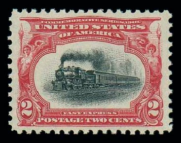 US Stamps Prices Scott # 295: 2c 1901 Pan American Exposition. Matthew Bennett International, Dec 2007, Sale 325, Lot 1880