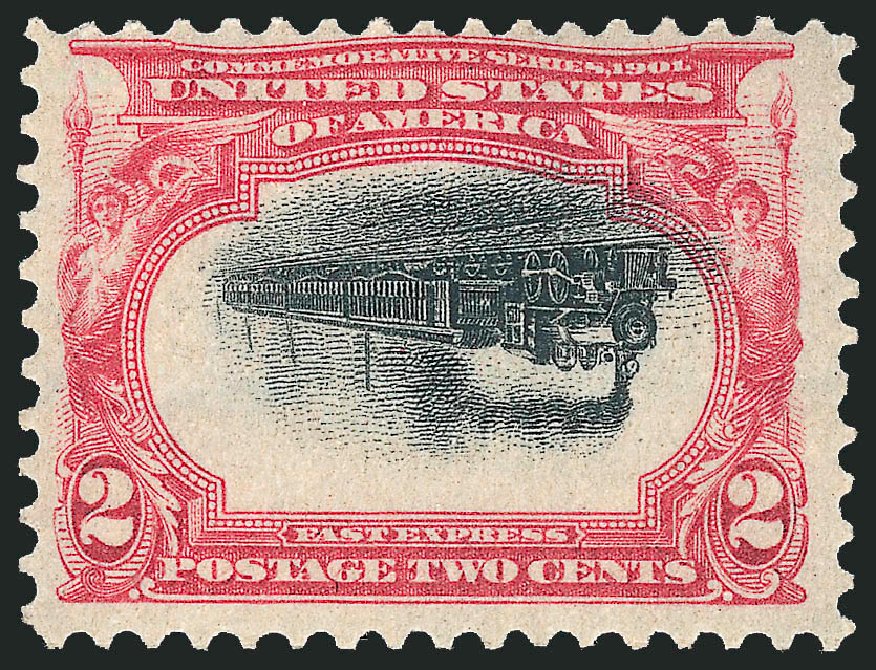 Value of US Stamp Scott Cat. # 295: 2c 1901 Pan American Exposition. Robert Siegel Auction Galleries, Jun 2012, Sale 1025, Lot 210