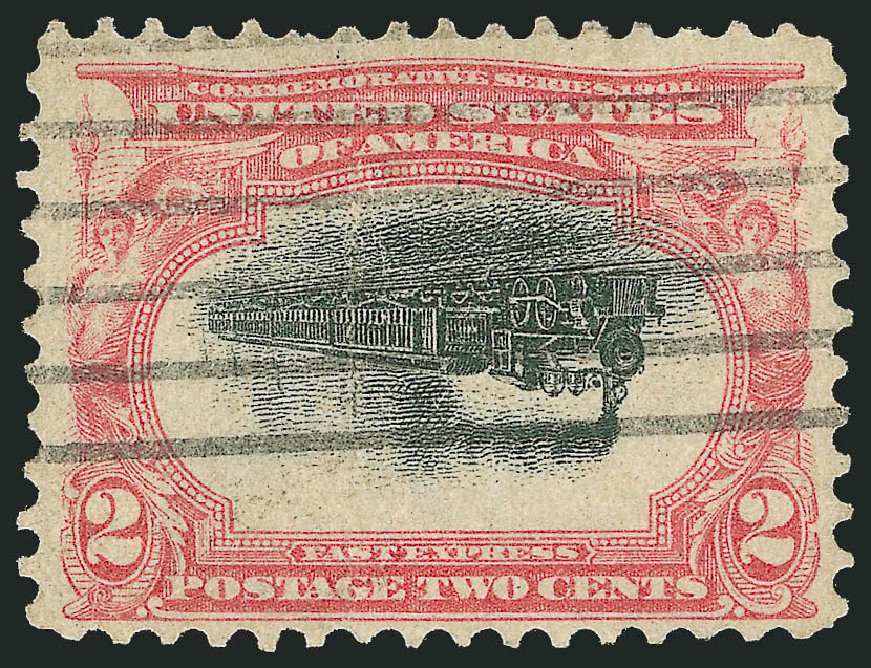 US Stamp Prices Scott Cat. 295: 1901 2c Pan American Exposition. Robert Siegel Auction Galleries, Sep 2012, Sale 1027, Lot 170