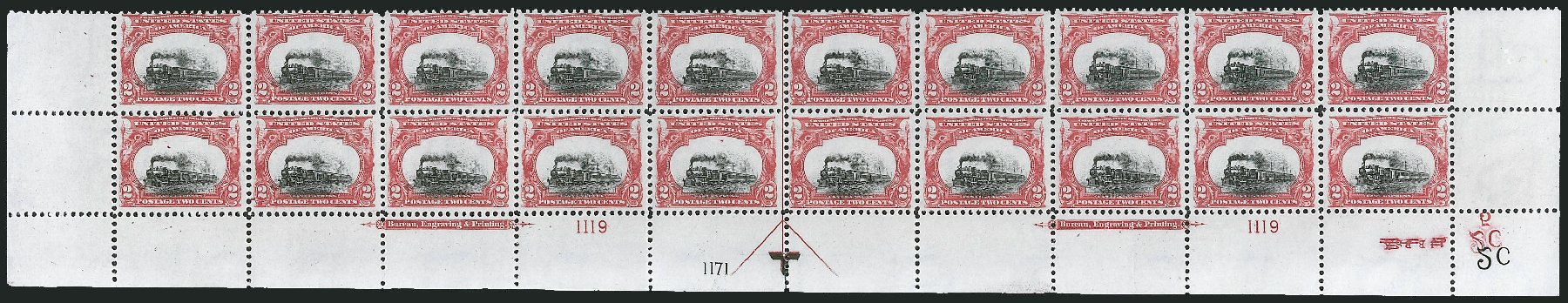 US Stamp Price Scott Catalog #295: 2c 1901 Pan American Exposition. Robert Siegel Auction Galleries, Apr 2009, Sale 971, Lot 1310