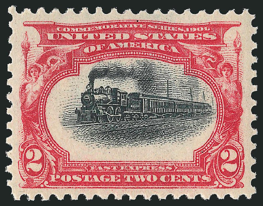 US Stamp Value Scott Catalogue #295 - 1901 2c Pan American Exposition. Robert Siegel Auction Galleries, Feb 2010, Sale 983, Lot 190