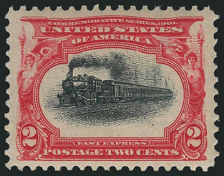 Value of US Stamps Scott 295: 1901 2c Pan American Exposition. Robert Siegel Auction Galleries, Jul 2013, Sale 1050, Lot 451