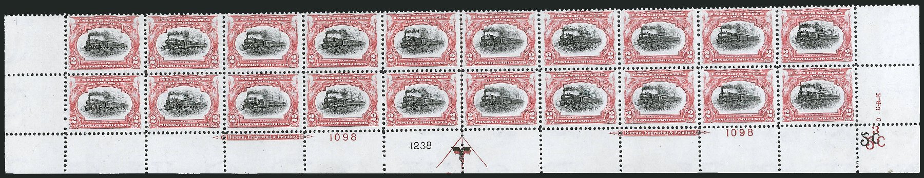 Value of US Stamps Scott Catalogue # 295 - 2c 1901 Pan American Exposition. Robert Siegel Auction Galleries, Apr 2009, Sale 971, Lot 1291