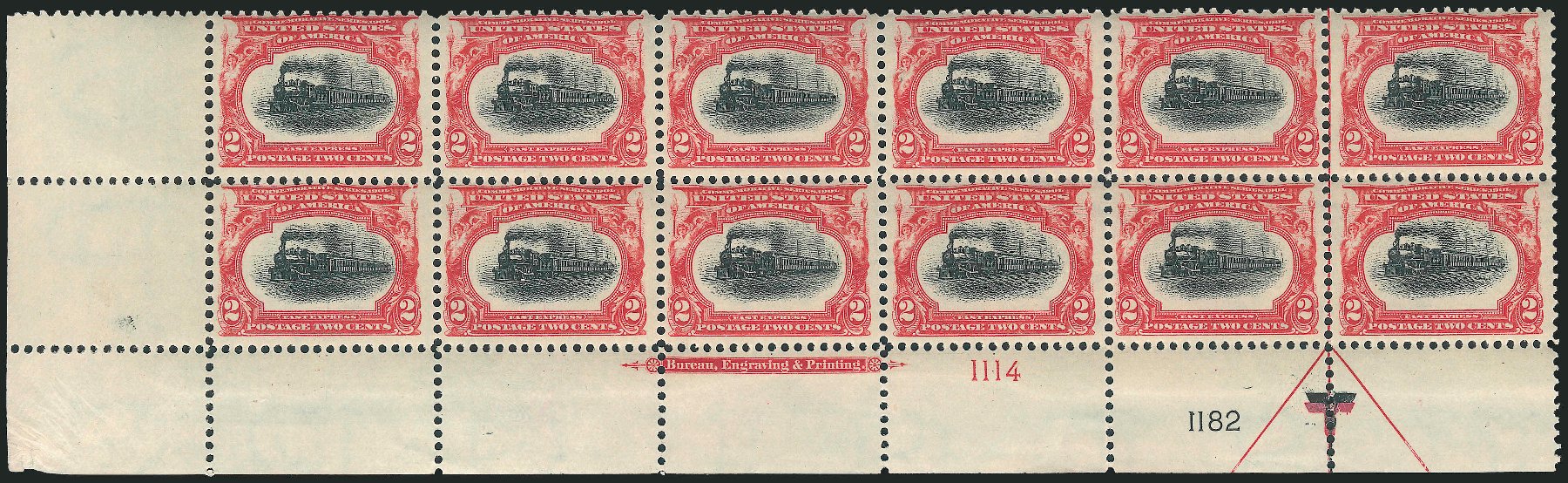 US Stamp Value Scott Catalog 295: 2c 1901 Pan American Exposition. Robert Siegel Auction Galleries, Apr 2009, Sale 971, Lot 1301