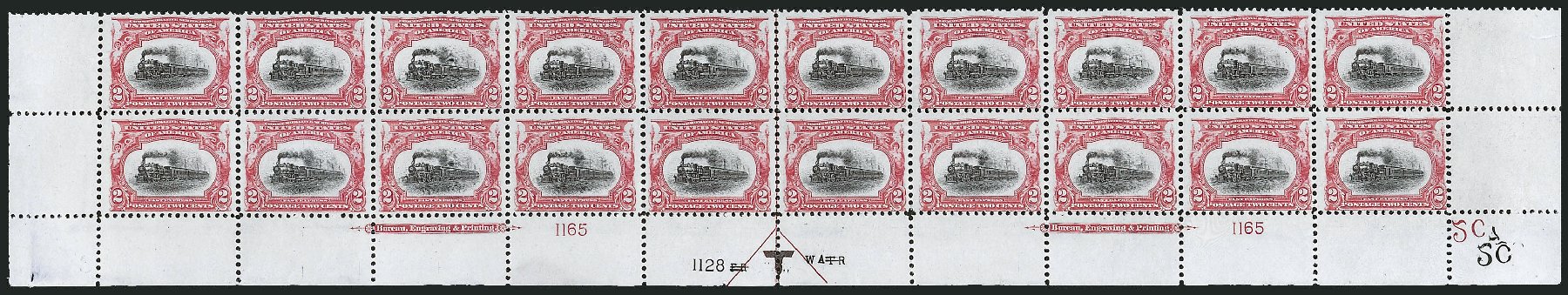 US Stamp Values Scott Catalog # 295: 2c 1901 Pan American Exposition. Robert Siegel Auction Galleries, Apr 2009, Sale 971, Lot 1331