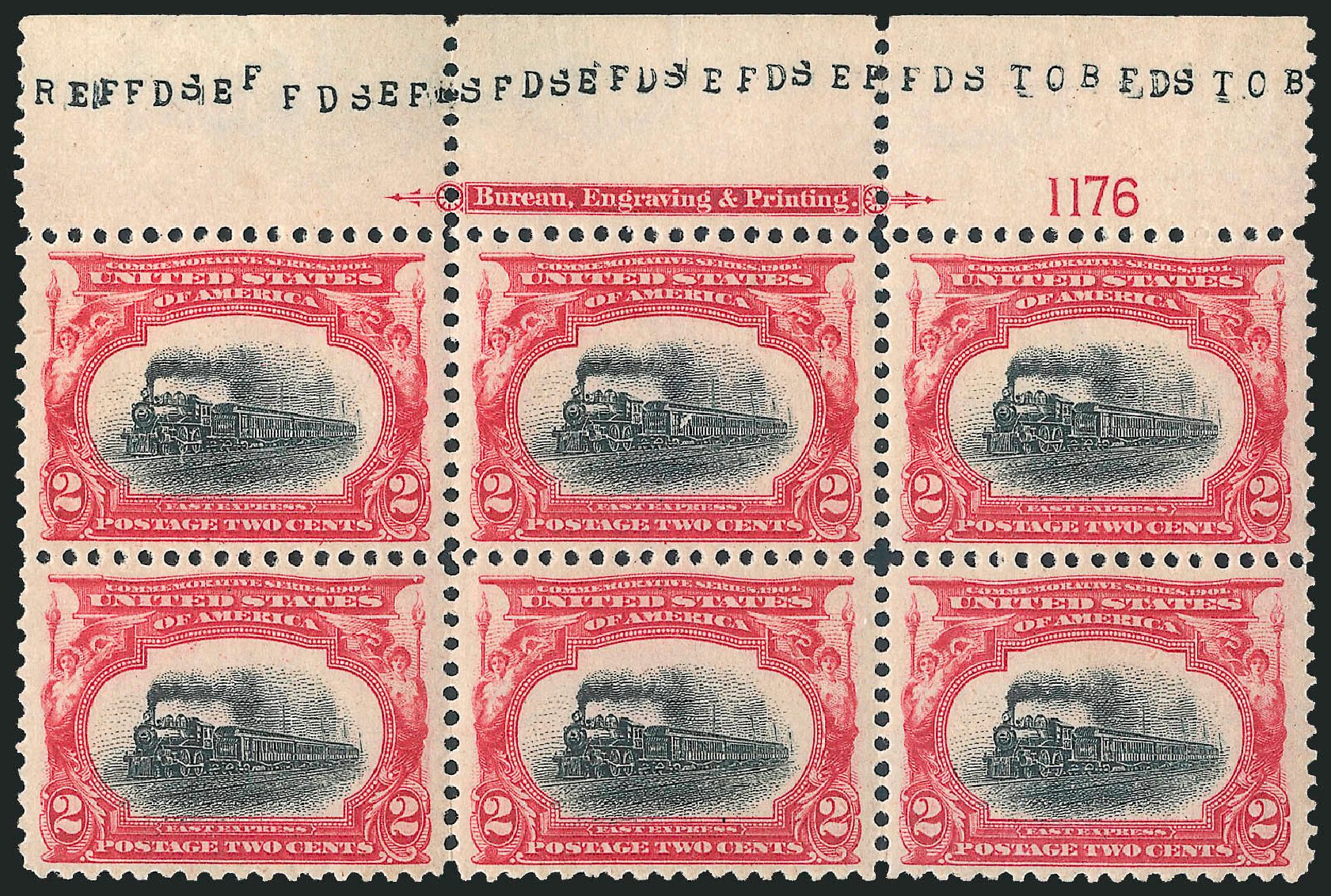 US Stamps Prices Scott Cat. # 295 - 2c 1901 Pan American Exposition. Robert Siegel Auction Galleries, Feb 2010, Sale 983, Lot 191