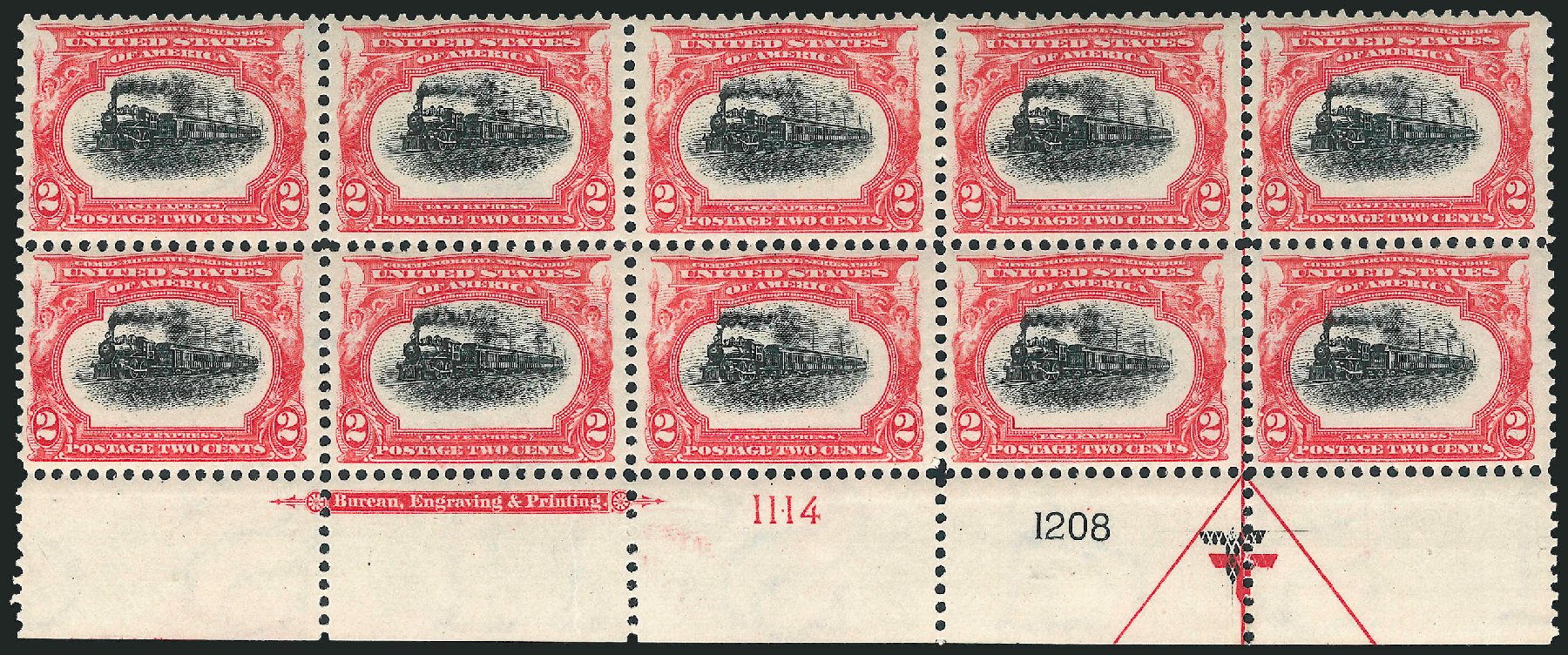 Price of US Stamps Scott #295: 1901 2c Pan American Exposition. Robert Siegel Auction Galleries, Apr 2009, Sale 971, Lot 1304