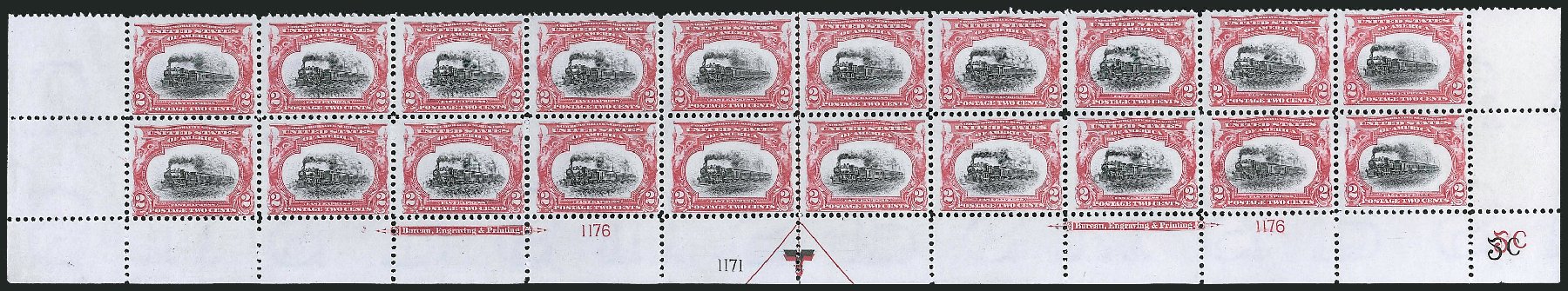 Price of US Stamps Scott Cat. 295 - 1901 2c Pan American Exposition. Robert Siegel Auction Galleries, Apr 2009, Sale 971, Lot 1344