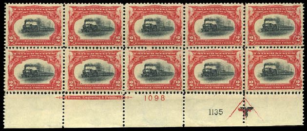 US Stamp Value Scott 295: 2c 1901 Pan American Exposition. Matthew Bennett International, May 2014, Sale 350, Lot 435