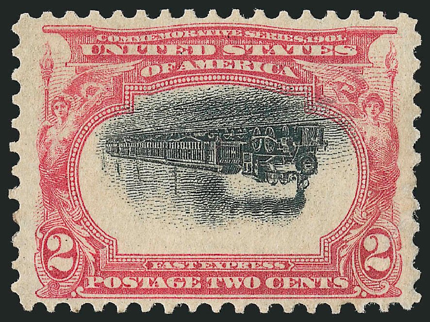 US Stamp Prices Scott Catalogue # 295 - 1901 2c Pan American Exposition. Robert Siegel Auction Galleries, Oct 2008, Sale 963, Lot 915
