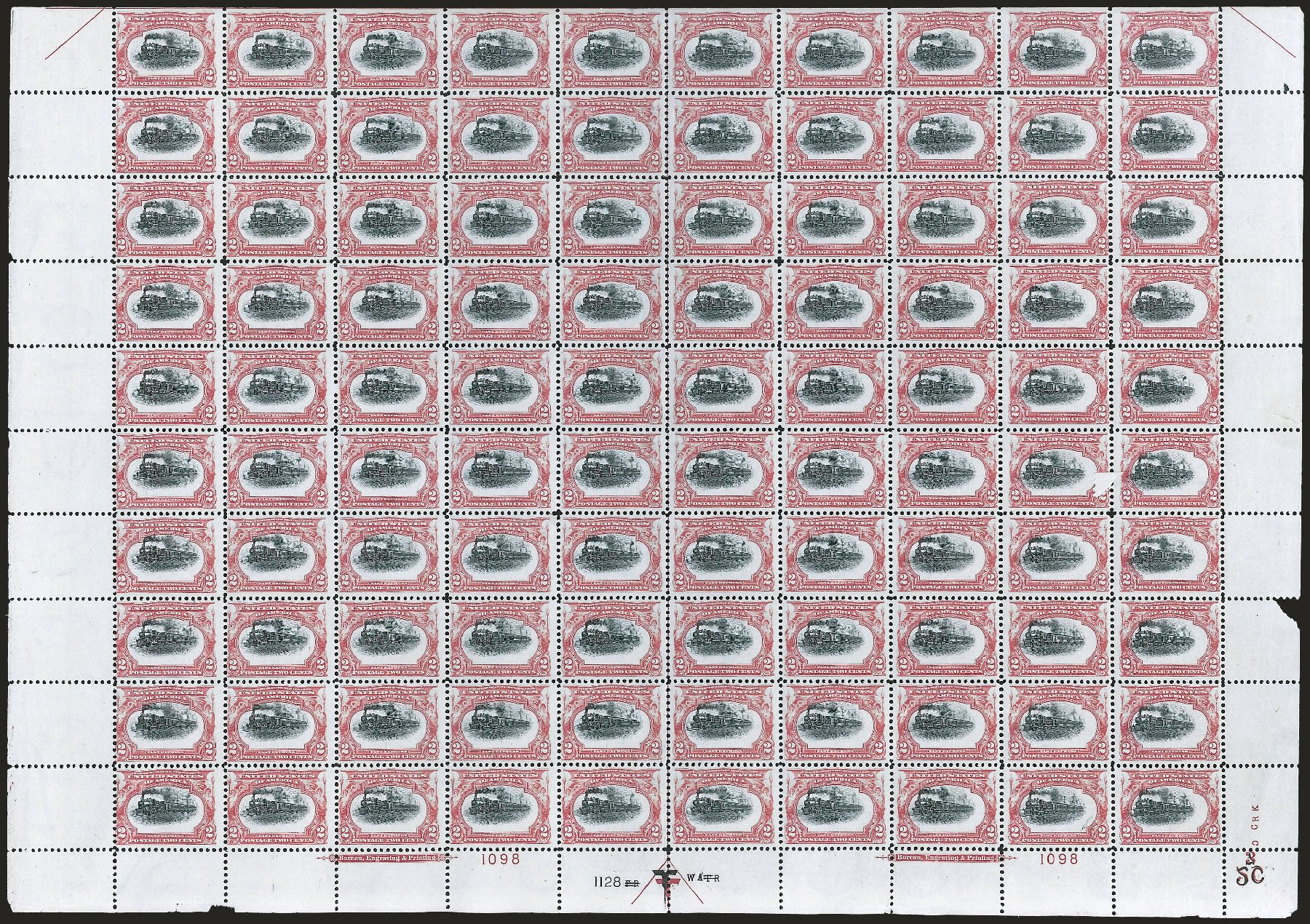 Price of US Stamp Scott #295 - 1901 2c Pan American Exposition. Robert Siegel Auction Galleries, Apr 2009, Sale 971, Lot 1285