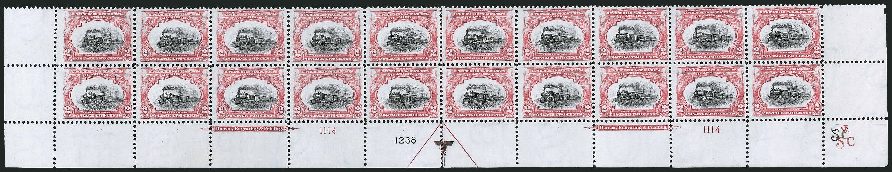 US Stamps Prices Scott Catalogue # 295 - 1901 2c Pan American Exposition. Robert Siegel Auction Galleries, Apr 2009, Sale 971, Lot 1305