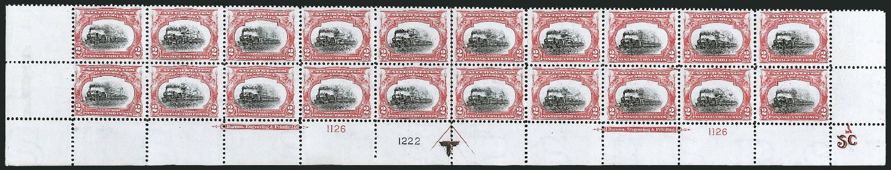 Cost of US Stamps Scott #295 - 2c 1901 Pan American Exposition. Robert Siegel Auction Galleries, Apr 2009, Sale 971, Lot 1325