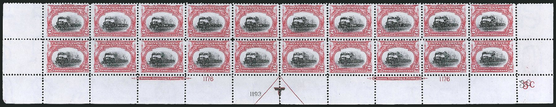 US Stamp Prices Scott 295 - 2c 1901 Pan American Exposition. Robert Siegel Auction Galleries, Apr 2009, Sale 971, Lot 1345