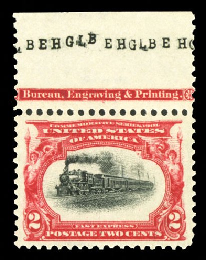 US Stamps Values Scott 295 - 1901 2c Pan American Exposition. Cherrystone Auctions, Jul 2013, Sale 201307, Lot 102