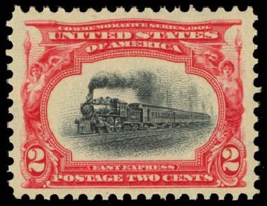 Price of US Stamp Scott Catalog # 295 - 1901 2c Pan American Exposition. Daniel Kelleher Auctions, May 2014, Sale 653, Lot 2202