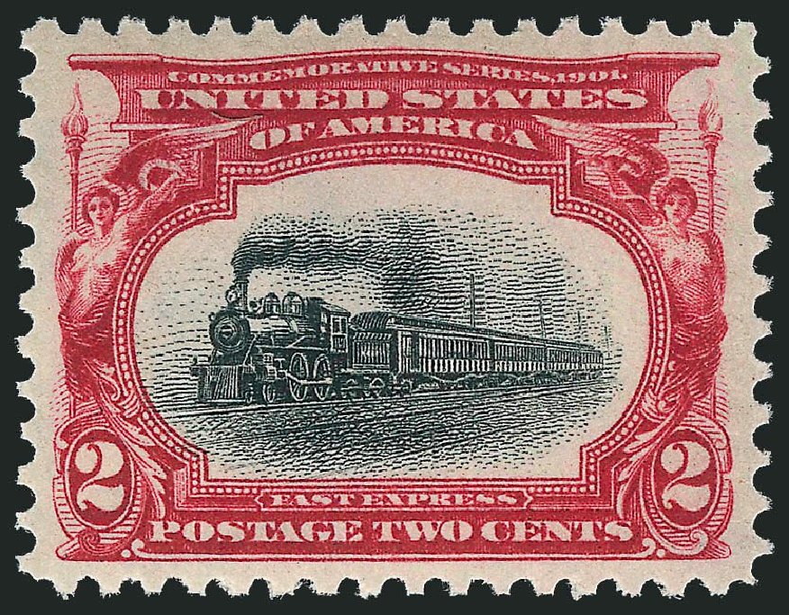 US Stamp Prices Scott Catalogue # 295: 2c 1901 Pan American Exposition. Robert Siegel Auction Galleries, Jul 2013, Sale 1050, Lot 452