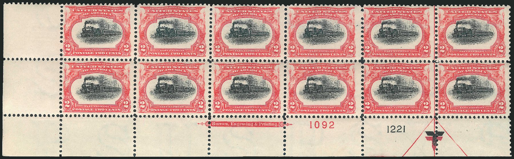 US Stamp Price Scott 295: 2c 1901 Pan American Exposition. Robert Siegel Auction Galleries, Apr 2009, Sale 971, Lot 1282