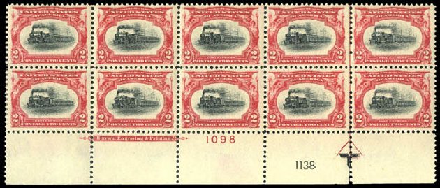 Cost of US Stamp Scott Cat. 295 - 2c 1901 Pan American Exposition. Matthew Bennett International, Apr 2008, Sale 326, Lot 293