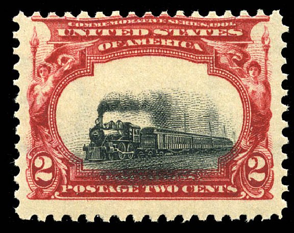 US Stamp Prices Scott 295 - 2c 1901 Pan American Exposition. Matthew Bennett International, Mar 2012, Sale 344, Lot 4483