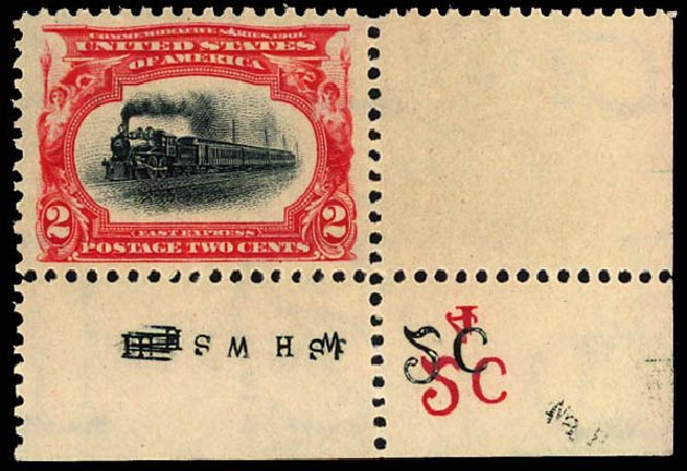 US Stamps Prices Scott 295 - 2c 1901 Pan American Exposition. Daniel Kelleher Auctions, Dec 2012, Sale 633, Lot 503