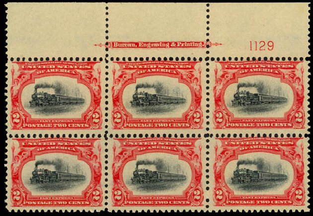 Costs of US Stamp Scott Catalogue # 295 - 2c 1901 Pan American Exposition. Daniel Kelleher Auctions, Mar 2013, Sale 635, Lot 413