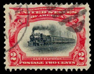 US Stamp Prices Scott 295 - 1901 2c Pan American Exposition. Daniel Kelleher Auctions, Sep 2013, Sale 639, Lot 3393