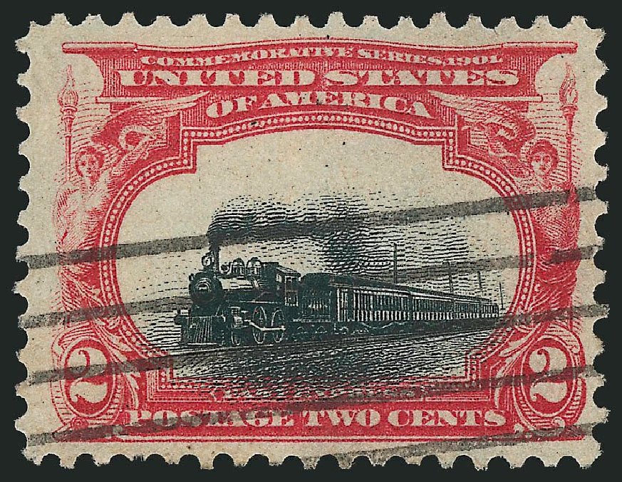 Values of US Stamp Scott 295: 2c 1901 Pan American Exposition. Robert Siegel Auction Galleries, Apr 2014, Sale 1068, Lot 213
