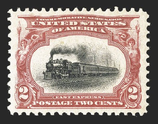 Values of US Stamps Scott Cat. #295: 1901 2c Pan American Exposition. Spink Shreves Galleries, Mar 2013, Sale 142, Lot 293