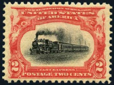US Stamp Value Scott #295 - 1901 2c Pan American Exposition. Harmer-Schau Auction Galleries, May 2012, Sale 93, Lot 336