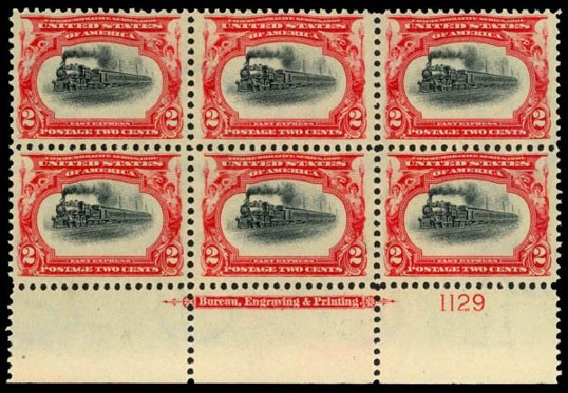 US Stamp Prices Scott Catalog # 295 - 1901 2c Pan American Exposition. Daniel Kelleher Auctions, Apr 2013, Sale 636, Lot 246