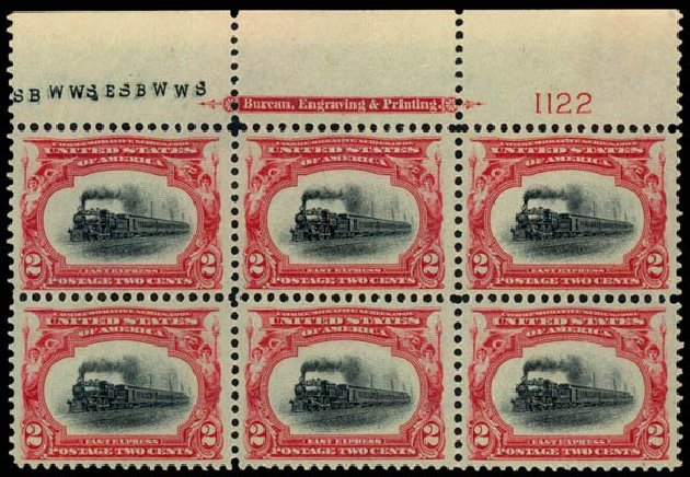 US Stamp Values Scott #295: 2c 1901 Pan American Exposition. Daniel Kelleher Auctions, May 2014, Sale 653, Lot 2396